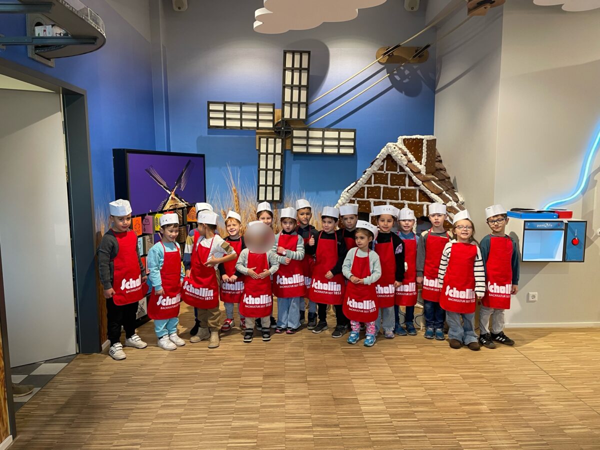 Besuch in der Kinderbackstube